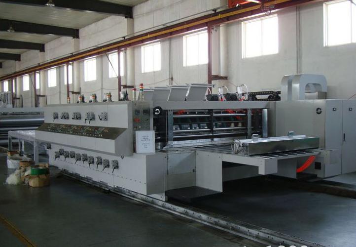 全自动水墨印刷开槽模切机-东光县鑫兴业机械制造