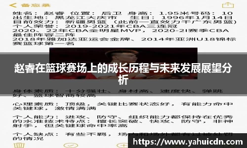 赵睿在篮球赛场上的成长历程与未来发展展望分析